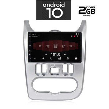 IQ-AN X4738_GPS (9inc). OEM DACIA DUSTER – LOGAN - SANDERO  mod. 2006-2012