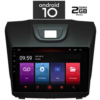 IQ-AN X4802_GPS (9inc). OEM  ISUZU DMAX mod. 2012>
