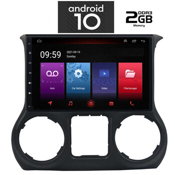 IQ-AN X4814_GPS (10inc). OEM  JEEP WRANGLER  mod. 2007-2017
