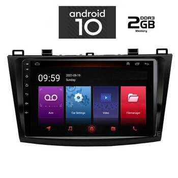IQ-AN X4833_GPS (9inc). OEM  MAZDA 3  mod. 2009>