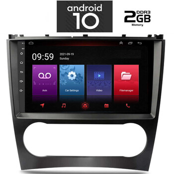 IQ-AN X4842_GPS (9inc). OEM MERCEDES C  (W203) - CLK (W209) mod. 2004-2008