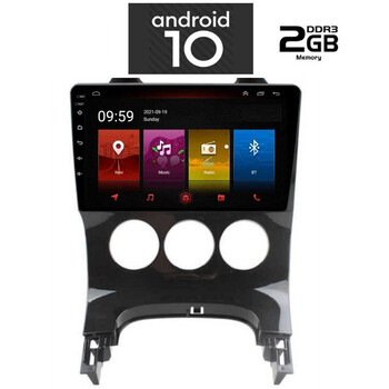 IQ-AN X4885_GPS (9inc). OEM  PEUGEOT 3008 mod. 2008-2016