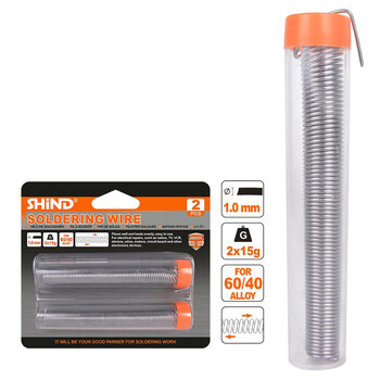 Shind Σετ Κολληση Καλαι 1mm 2 Τεμ. (SHI-37542) (SHI37542) Shind Σετ Κολληση Καλαι 1mm 2 Τεμ. (SHI-37542) (SHI37542)