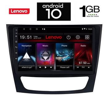 IQ-AN X5845_GPS (9inc). MERCEDES E  (W211) - CLS (W219) mod. 2003-2009