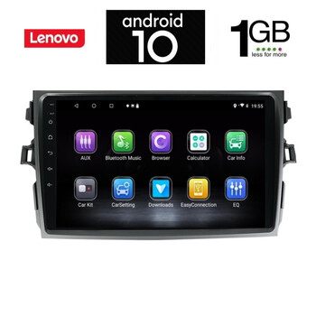 IQ-AN X5955_GPS (9inc). OEM  TOYOTA COROLLA 4D mod. 2006-2012