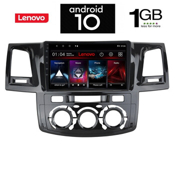 IQ-AN X5965_GPS (9inc). OEM  TOYOTA HILUX mod. 2005-2016