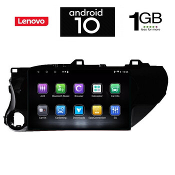 IQ-AN X5966_GPS (10inc). OEM  TOYOTA HILUX mod. 2017>