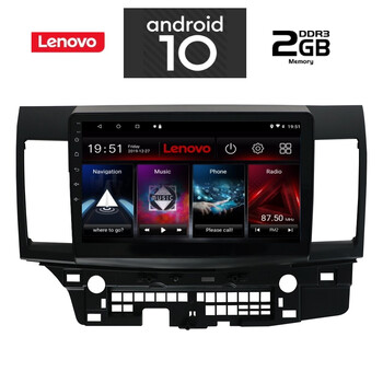IQ-AN X6854_GPS (10inc). MITSUBISHI LANCER  mod. 2008>