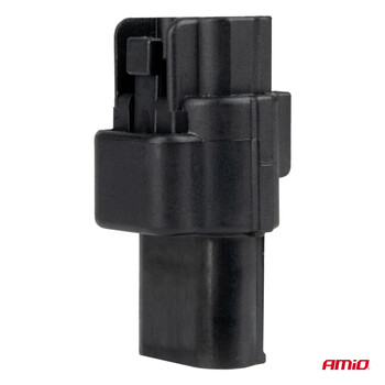 04347/AM ΦΙΣΑ ΣΥΝΔΕΣΗΣ ΜΕ ΥΠΟΔΟΧΗ 3 PIN Φ2,2mm ΑΔΙΑΒΡΟΧΗ AMIO - 1 τεμ.