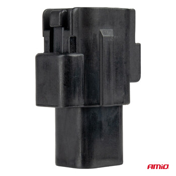 04348/AM ΦΙΣΑ ΣΥΝΔΕΣΗΣ ΜΕ ΥΠΟΔΟΧΗ 4 PIN Φ2,2mm ΑΔΙΑΒΡΟΧΗ AMIO - 1 τεμ.