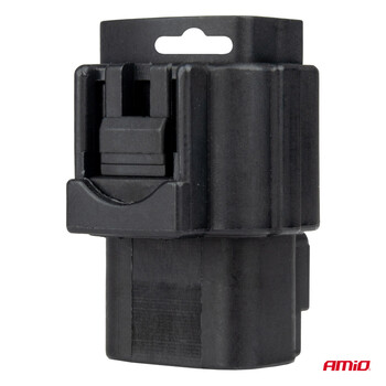 04350/AM ΦΙΣΑ ΣΥΝΔΕΣΗΣ ΜΕ ΥΠΟΔΟΧΗ 8 PIN Φ2,2mm ΑΔΙΑΒΡΟΧΗ AMIO - 1 τεμ.