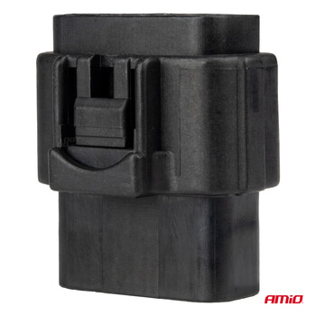 04352/AM ΦΙΣΑ ΣΥΝΔΕΣΗΣ ΜΕ ΥΠΟΔΟΧΗ 12 PIN Φ2,2mm ΑΔΙΑΒΡΟΧΗ AMIO - 1 τεμ.