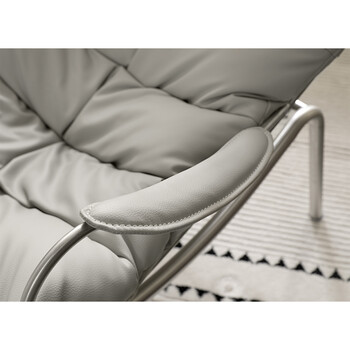 Κουνιστή Πολυθρόνα Liam με Πουφ - Eureka Ergonomic® ERK-LS02-GY