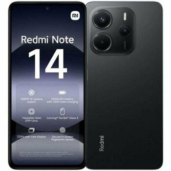 Xiaomi Redmi Note 14 4G NFC 8GB RAM 256GB Black (XIAMZB0IKVEU) (MZB0IKVEU) Xiaomi Redmi Note 14 4G NFC 8GB RAM 256GB Black (XIAMZB0IKVEU) (MZB0IKVEU)
