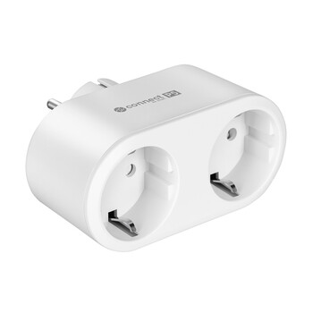 KM2203 . Smart πολύπριζο WiFi 2 θέσεων Kruger&Matz Connect P5 λευκό Tuya