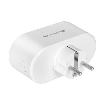 KM2203 . Smart πολύπριζο WiFi 2 θέσεων Kruger&Matz Connect P5 λευκό Tuya