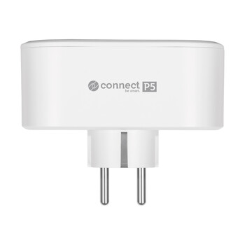 KM2203 . Smart πολύπριζο WiFi 2 θέσεων Kruger&Matz Connect P5 λευκό Tuya