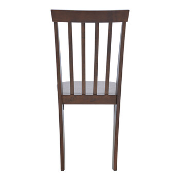 Καρέκλα Houston pakoworld σε καρυδί απόχρωση 40x49x94εκ