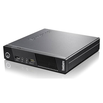 LENOVO PC ThinkCentre M53 Micro, Refurbished Grade A Repainted, J2900, 8/128GB SSD, FreeDOS