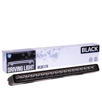 WLBC176/MT ΠΡΟΒΟΛΕΑΣ DRIVING LIGHT BLACK SERIES 18x5W LED 12-48V 90W 5.700K 7.560lm 2 ΧΡΗΣΕΩΝ 534x54x58mm mTECH - 1 τεμ.