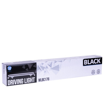 WLBC176/MT ΠΡΟΒΟΛΕΑΣ DRIVING LIGHT BLACK SERIES 18x5W LED 12-48V 90W 5.700K 7.560lm 2 ΧΡΗΣΕΩΝ 534x54x58mm mTECH - 1 τεμ.