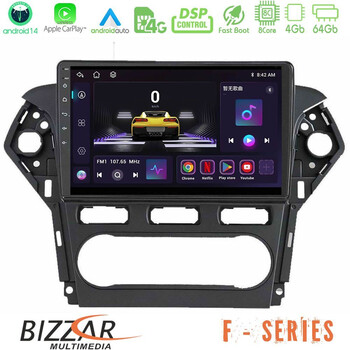 Bizzar f Series 8core Android14 4+64gb  Ford Mondeo 2011-2014 Navigation Multimedia Tablet 9" με Carplay & Android Auto u-f-Fd0920