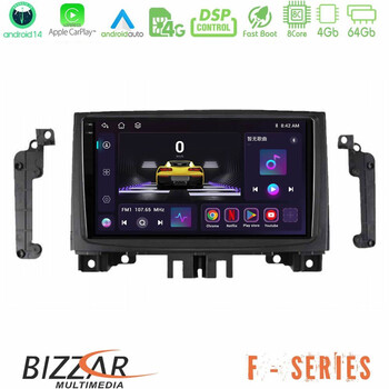Bizzar f Series 8core Android14 4+64gb  Mercedes Sprinter/vw Crafter 2006-2018 Navigation Multimedia Tablet 9" με Carplay & Android Auto u-f-Mb1705