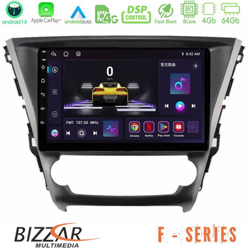 Bizzar f Series 8core Android14 4+64gb  Toyota Avensis 2015-2018 Navigation Multimedia Tablet 9" με Carplay & Android Auto u-f-Ty1319