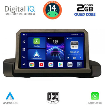 DIGITAL IQ BXC 3044_CPAA (9inc) MULTIMEDIA TABLET for BMW S.3 (E90-91-92) mod. 2005-2012