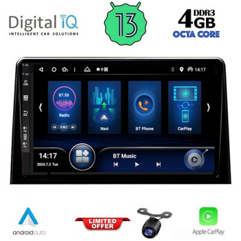 DIQ BXD 8082_CPA (10inc) MULTIMEDIA TABLET for CITROEN BERLINGO – OPEL COMBO – PEUGEOT PARTNER – TOYOTA PROACE mod. 2018> - FIAT DOBLO mod. 2022>