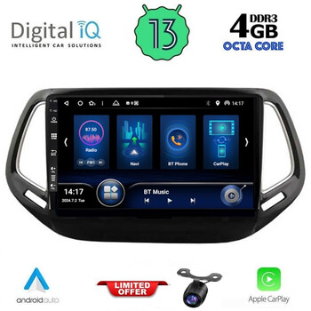 DIQ BXD 8278_CPA (10inc) MULTIMEDIA TABLET for JEEP COMPASS mod. 2016-2021