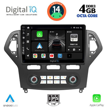 DIGITAL IQ BXD 8162_CPAA CLIMA (10inc) MULTIMEDIA TABLET for FORD MONDEO mod. 2007-2011