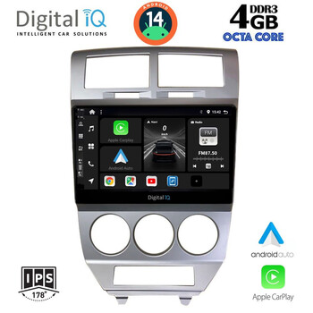DIGITAL IQ BXD 8275_CPAA (10inc) MULTIMEDIA TABLET for DODGE CALIBER mod. 2006-2012