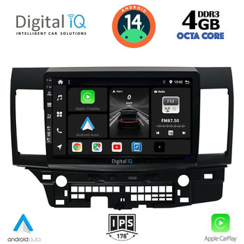 DIGITAL IQ BXD 8434_CPAA (10inc) MULTIMEDIA TABLET for MITSUBISHI LANCER mod. 2008>