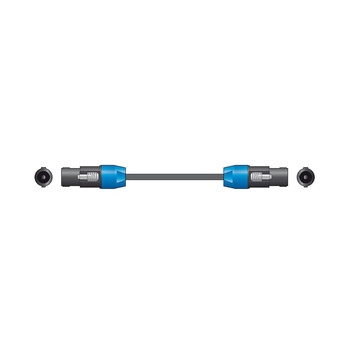 Chord SPK-SPK150 Καλώδιο Ηχείων Speaker Plug - Speaker Plug 1.5m (Τεμάχιο)