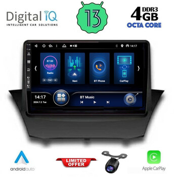 DIQ BXD 8154_CPA (9inc) MULTIMEDIA TABLET for FORD FIESTA mod. 2008-2017