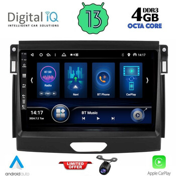 DIQ BXD 8172_CPA (9inc) MULTIMEDIA TABLET for FORD RANGER mod. 2015-2018