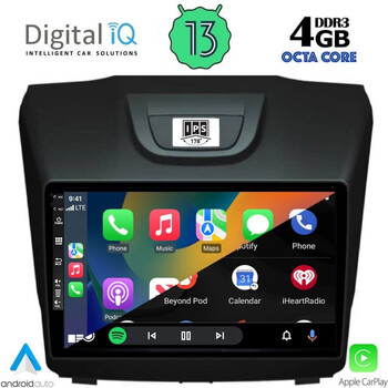 DIQ BXD 8255_CPA (9inc) MULTIMEDIA TABLET for ISUZU DMAX mod. 2012-2020