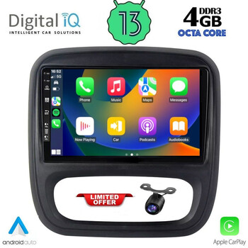 DIQ BXD 8499_CPA (9inc) MULTIMEDIA TABLET for OPEL VIVARO – RENAULT TRAFIC – FIAT TALENDO – NISSAN NV 300 mod. 2014>