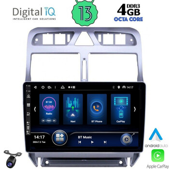 DIQ BXD 8512_CPA (9inc) MULTIMEDIA TABLET for PEUGEOT 307 mod. 2001-2008