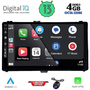 DIQ BXD 8703_CPA (9inc) MULTIMEDIA TABLET for TOYOTA AURIS mod. 2015> – AYGO X mod. 2022> – COROLLA mod. 2017-2019