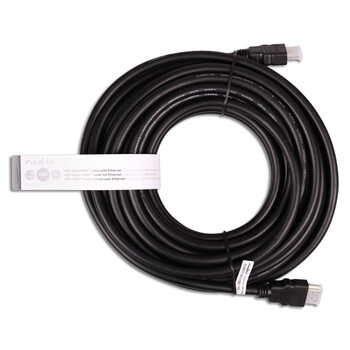 NEDIS CVGT34000BK100 High Speed HDMI Cable with Ethernet HDMI Connector - HDMI C
