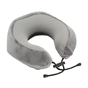 L5416.8 ΜΑΞΙΛΑΡΙ ΤΑΞΙΔΙΟΥ ΑΥΧΕΝΑ ΕΡΓΟΝΟΜΙΚΟ MEMORY FOAM ΓΚΡΙ NECK-LUXE LAMPA - 1 ΤΕΜ.