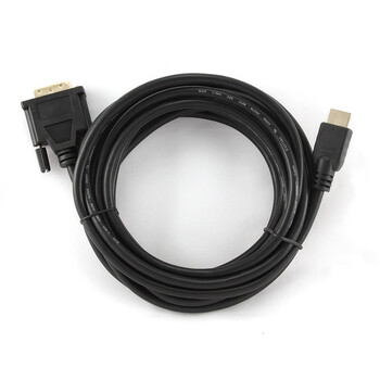 CABLEXPERT HDMI TO DVI M-M CABLE GOLD PLATED CONNECTORS 5m BULK