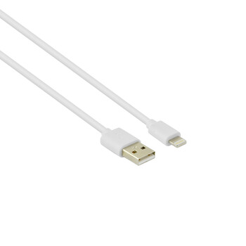 LAMTECH CHARGING CABLE iPhone 5/6/7 2m WHITE