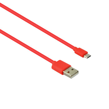 LAMTECH DATACABLE MICRO USB 1m RED