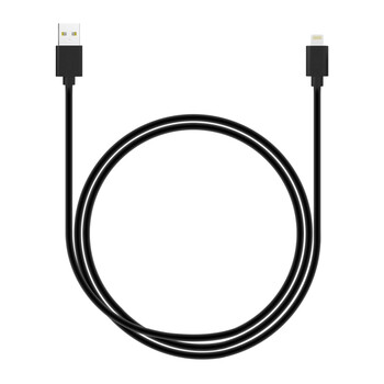 LAMTECH CHARGING CABLE iPhone 5/6/7 2m BLACK