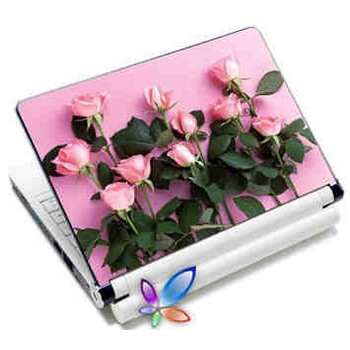 LAMTECH 9.2"-12.4" LAPTOP SKIN PINK ROSES