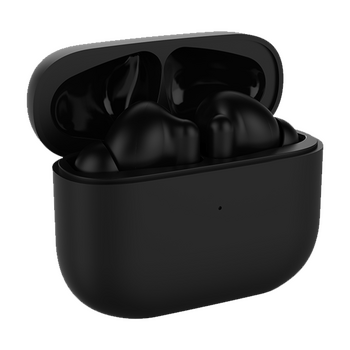 LAMTECH BLUETOOTH 5.0 TWS EARPHONES WITH CHARGING DOCK BLACK