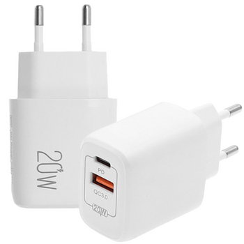 LAMTECH CHARGER USB QC3.0/TYPE-C 20W